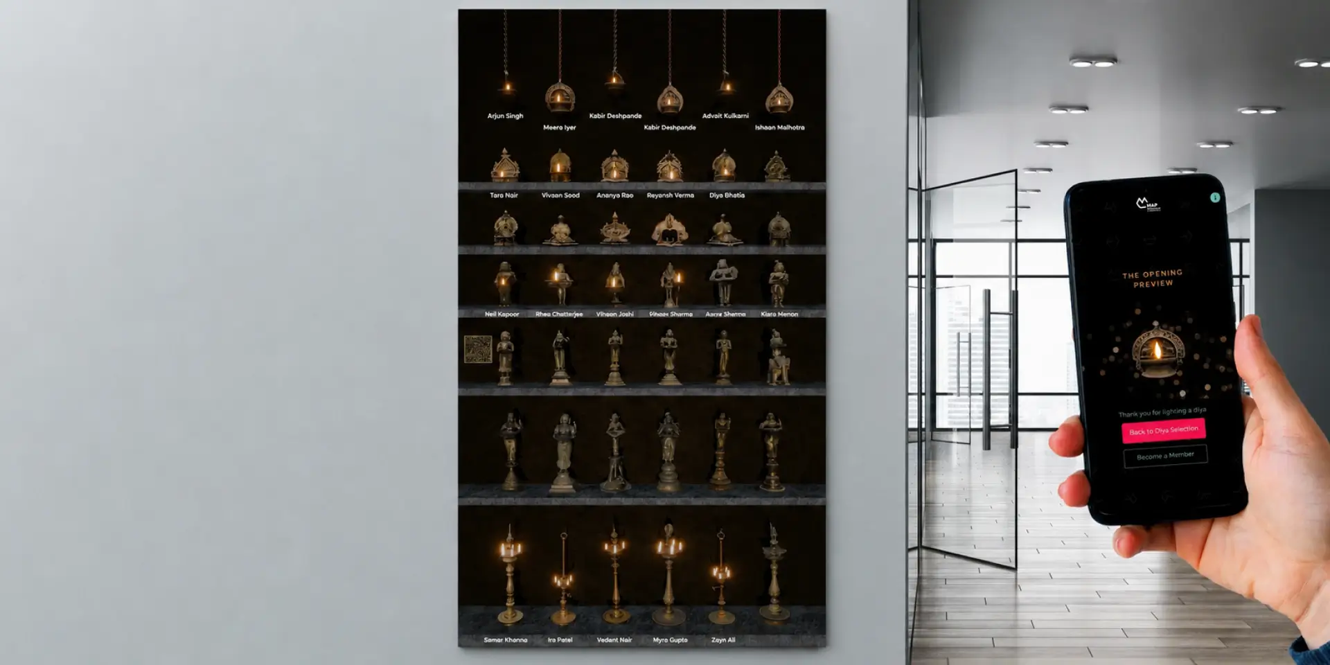 Lighting of the Lamp: A Virtual Diya Ceremony for MAP