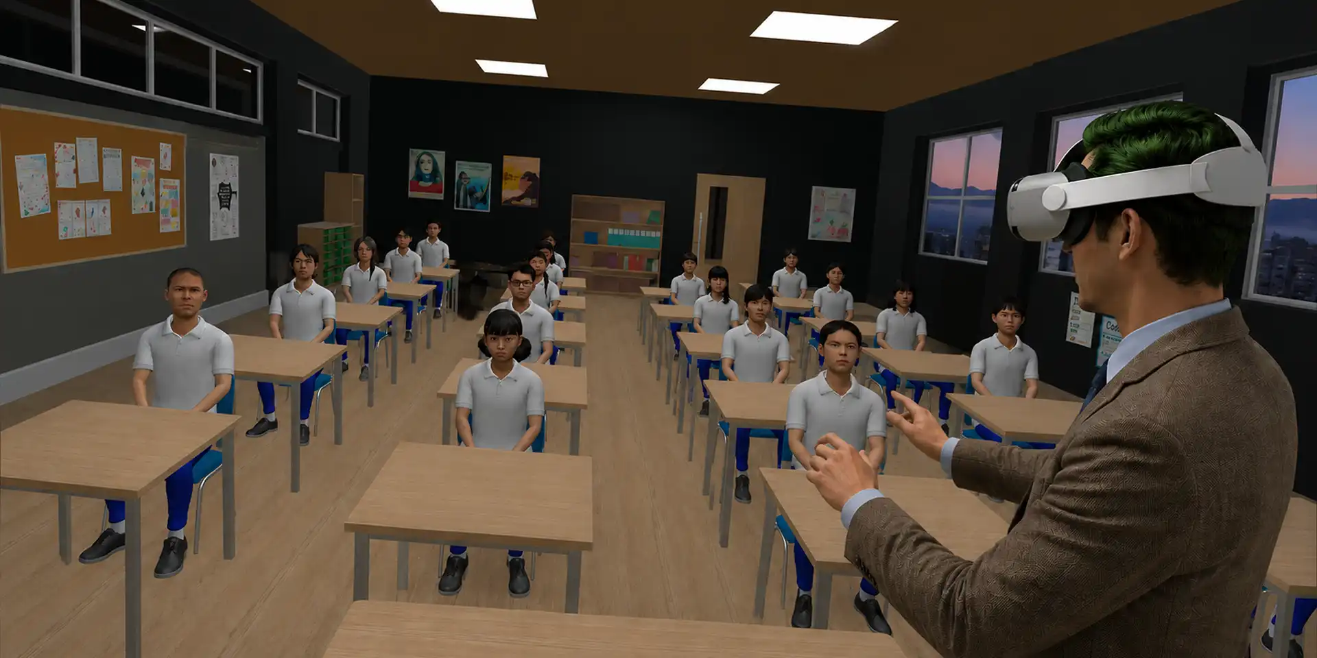 VR Training for Teachers: Practising the Classroom Before the Classroom