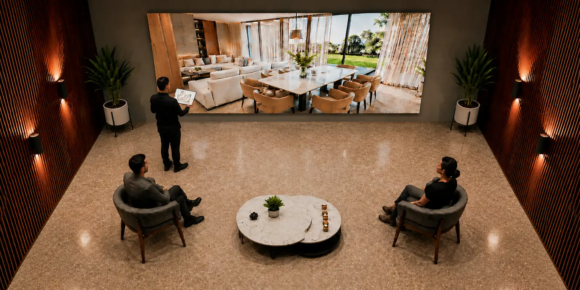 SoReal: A 3D Way to Walk a Home Before It Exists